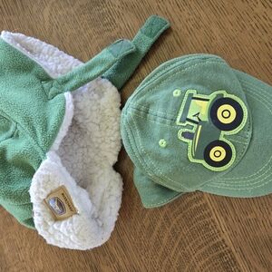 John Deere Green and White Hat Accessories